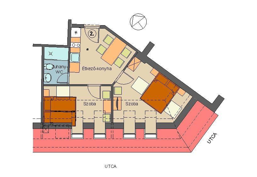 Corner Apartman Eger Room photo