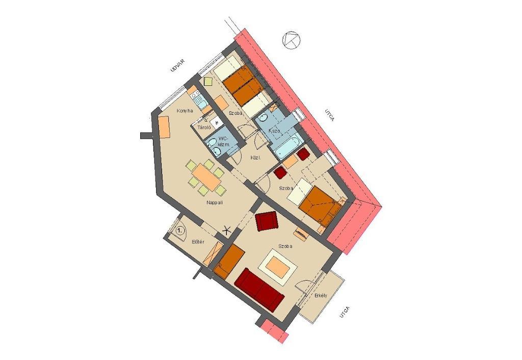 Corner Apartman Eger Room photo